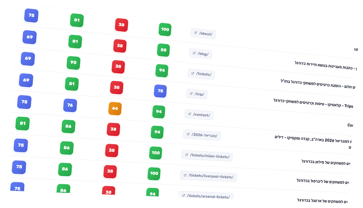 תובנות סריקה